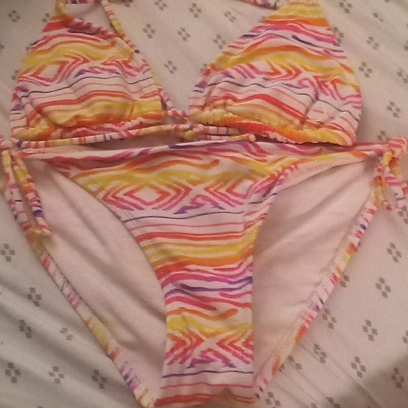 Ocean Pacific Girls S 2pc bikini set - Picture 1 of 6